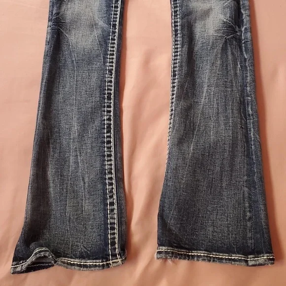 Rock Revival Women's Dark Blue Boot Cut Jeans - Picture 6 of 6